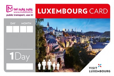 Luxembourg Card 1 Day - 5 People © LFT
